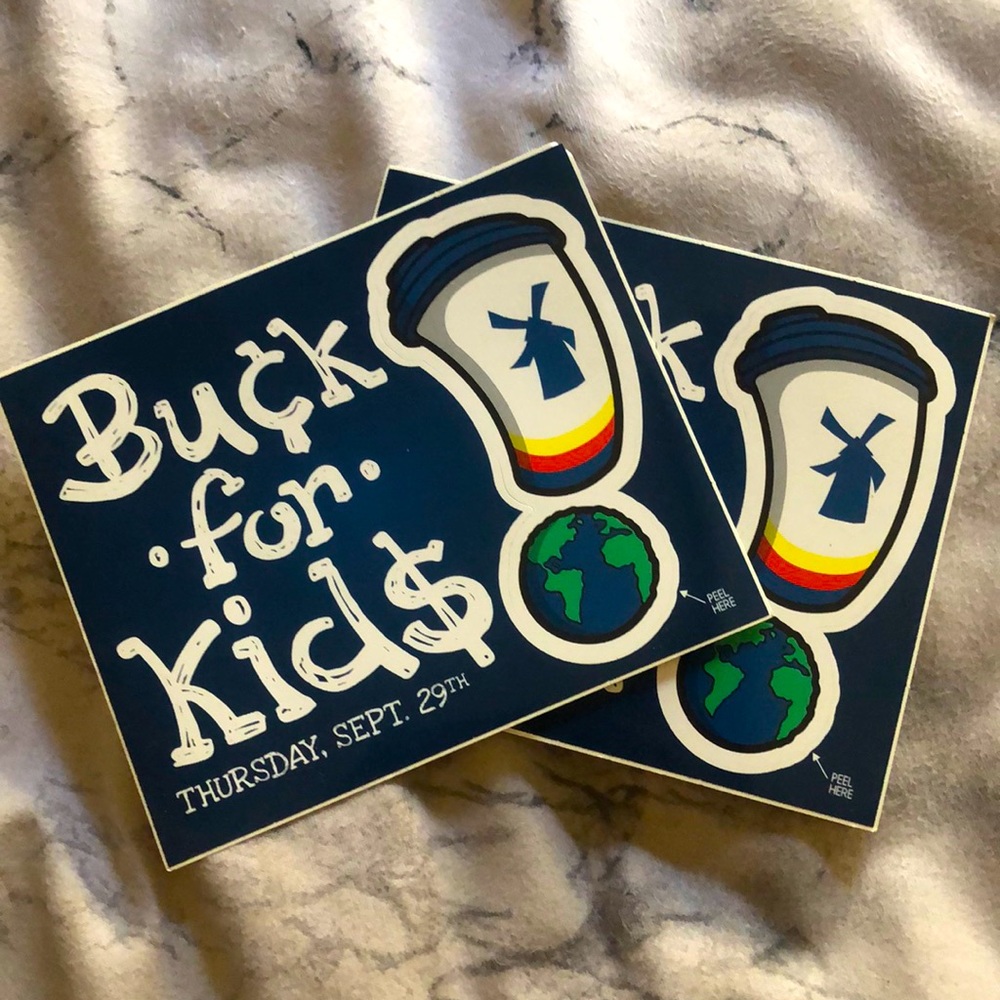 Dutch Bros Buck For Kids Stickers